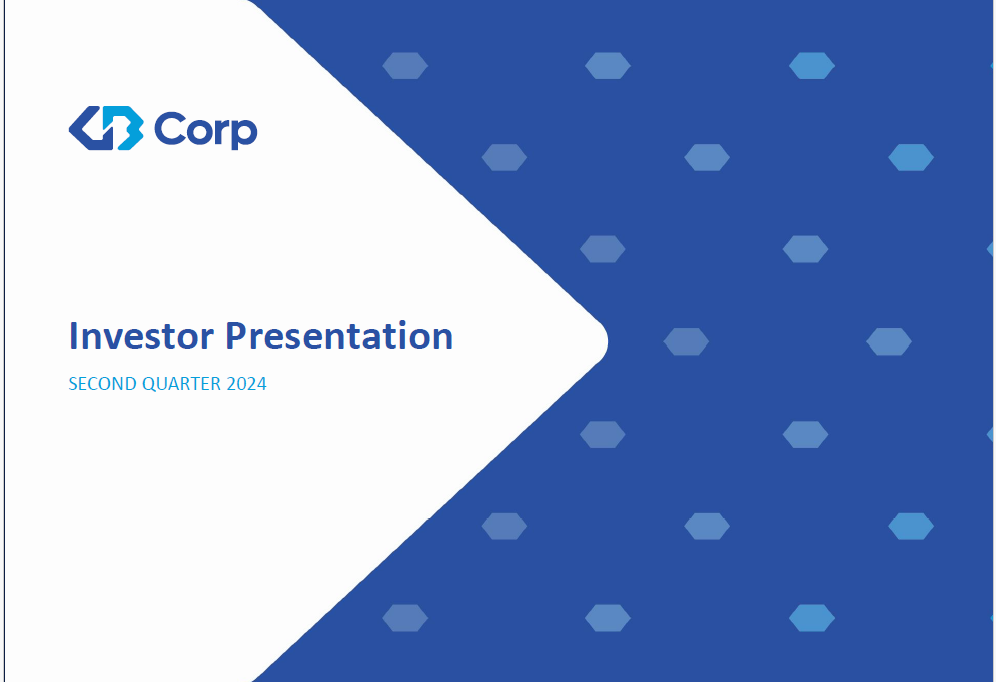 2Q 2024 GB Corp Investor Presentation