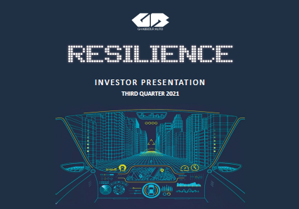 3Q 2021 GB Auto Investor Presentation
