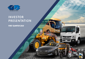 1Q 2019 GB Auto Investor Presentation
