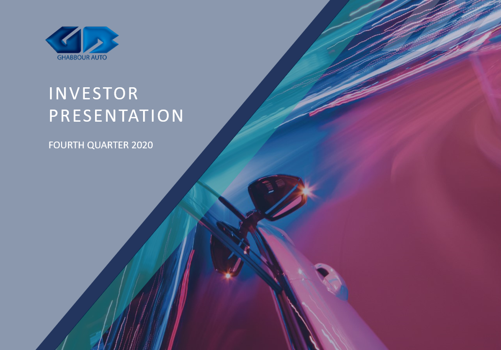 4Q 2020 GB Auto Investor Presentation