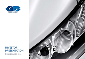3Q 2016 GB Auto Investor Presentation